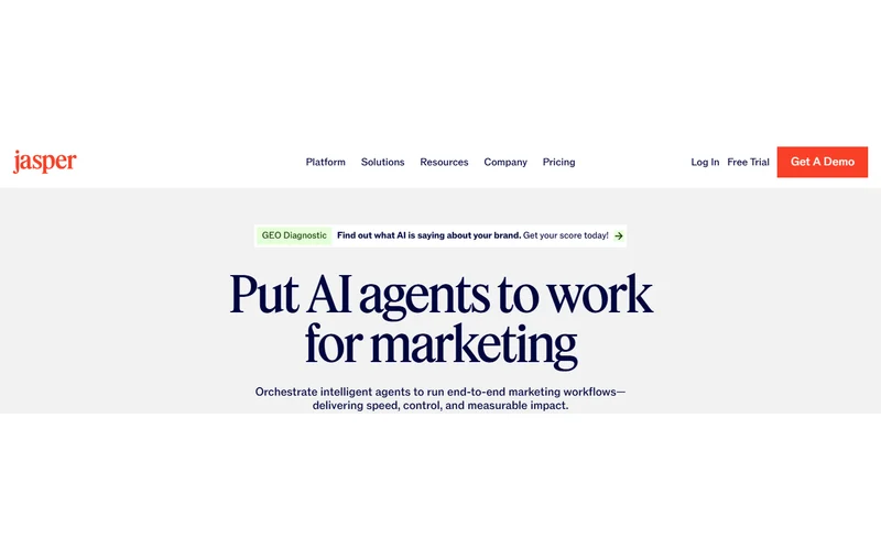 Jasper screenshot for best AI writing tools for technical writers
